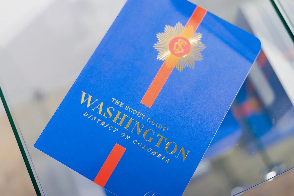 Washington DC event planner guide detail photographed for a polished corporate event gallery
