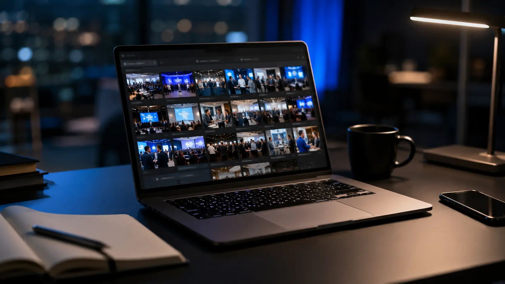 Organized corporate event photo gallery prepared for fast post-event delivery in Washington DC