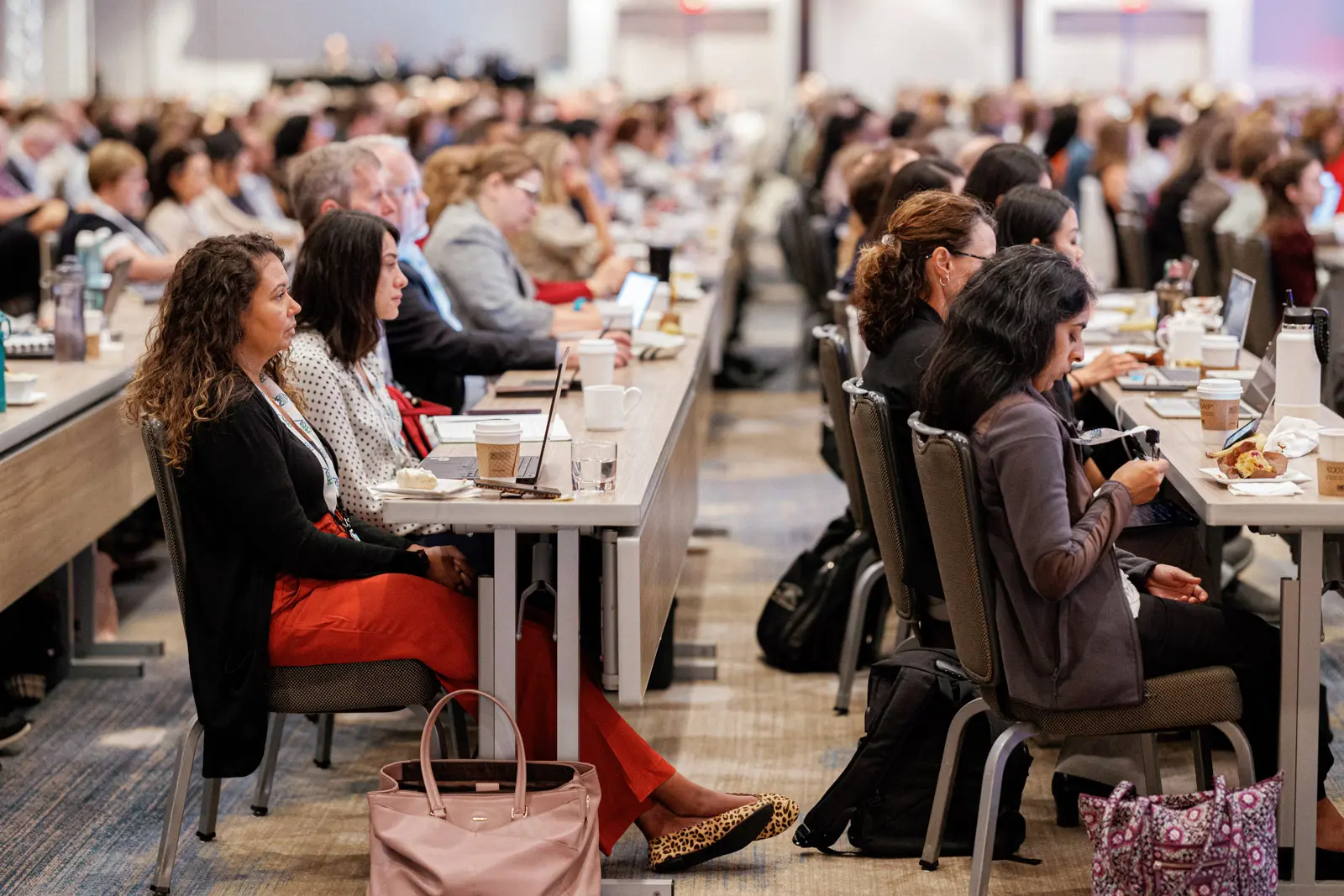 Audience reaction during a Washington DC conference session