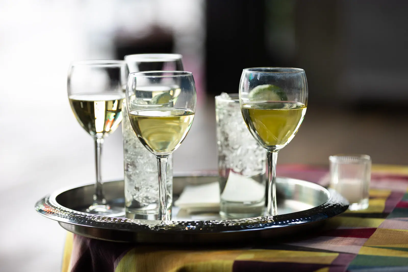 Cocktail detail photographed during a Washington DC event for planner documentation