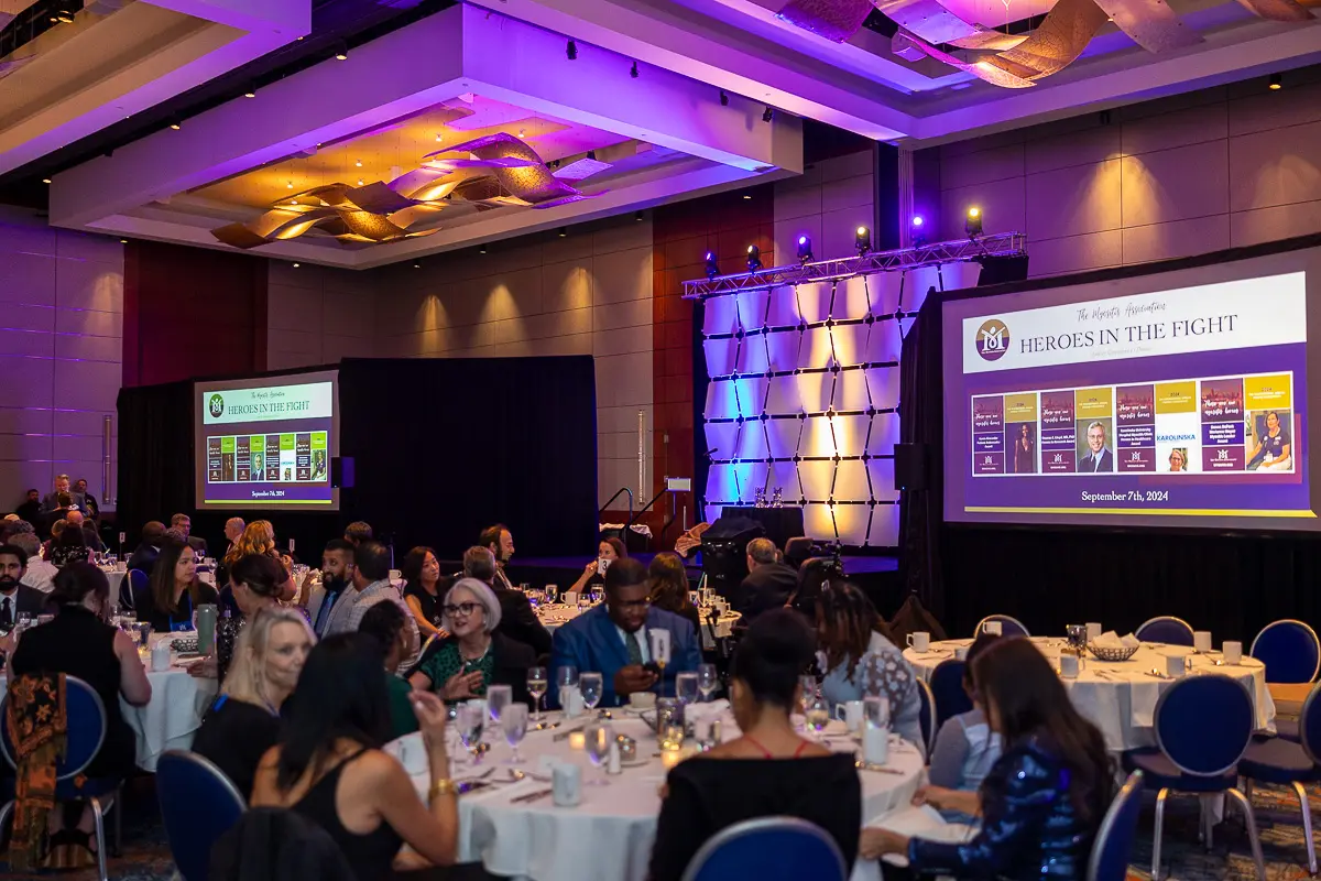 Audience at a nonprofit event near Washington DC photographed for donor and community communications