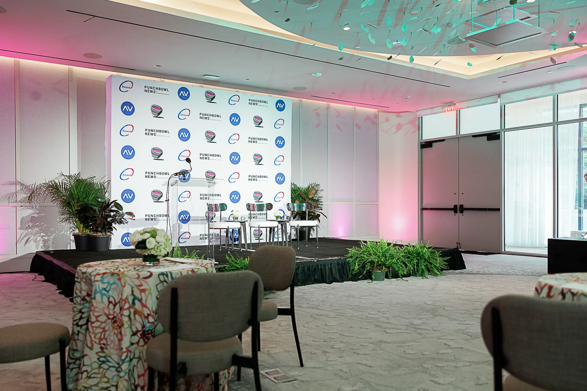The Morrow Hotel venue for Punchbowl News press conference Washington DC