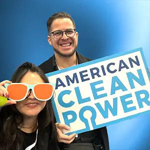 District Pixel team at CleanPower 2025 Phoenix Arizona corporate video production