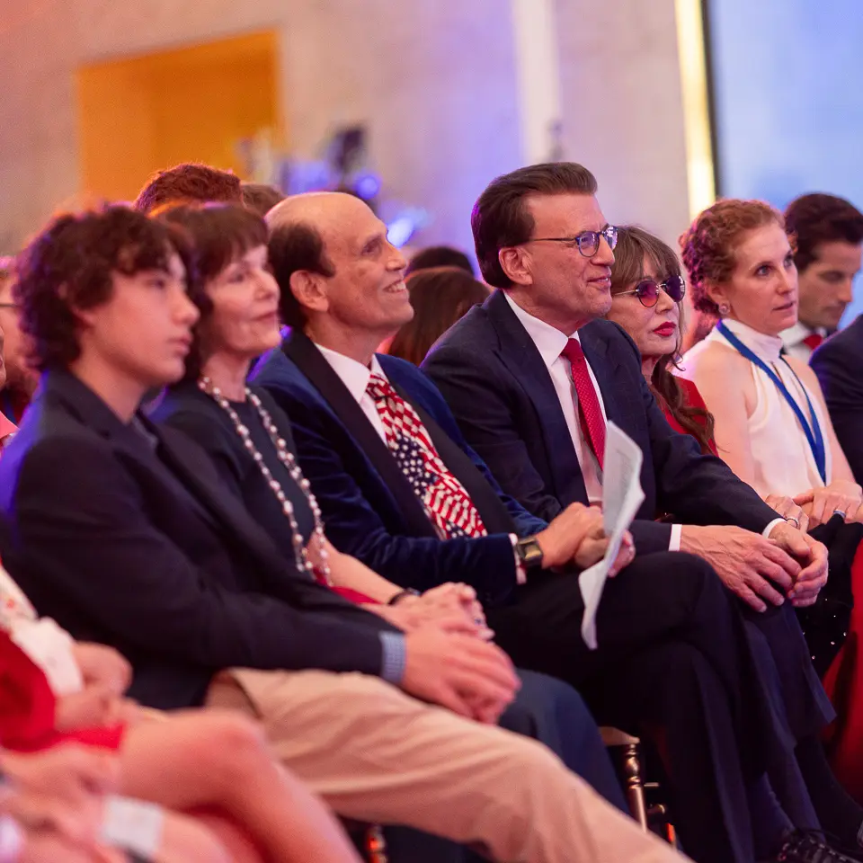 American Dream Orchestra live music gala detail at the Milken Institute inauguration gala in Washington, DC