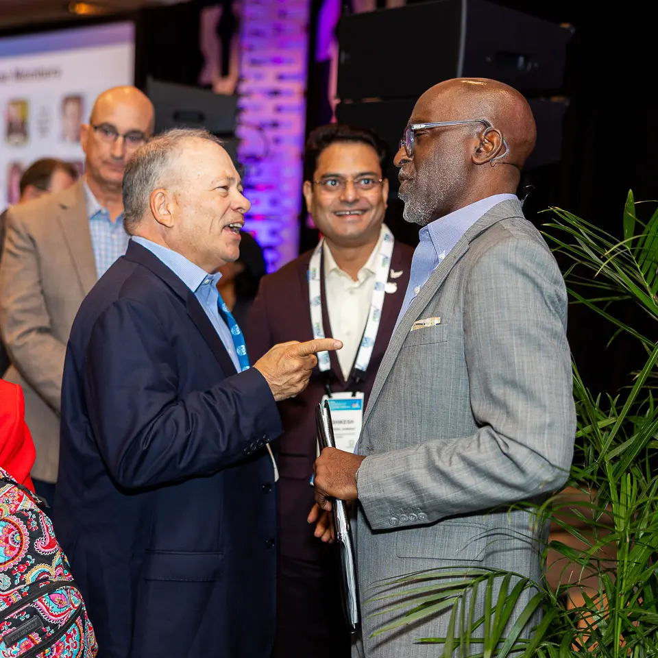 Attendees networking during the FDA-PDA Annual Conference reception at The Westin