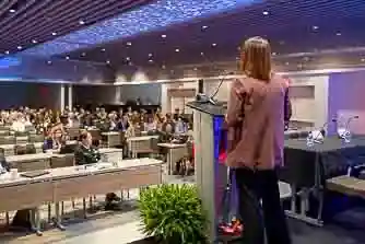 Large international conference at The Westin Hotel in Washington DC