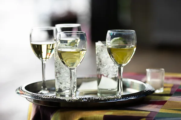 Washington DC event photographer capturing corporate gala hospitality and wine service details