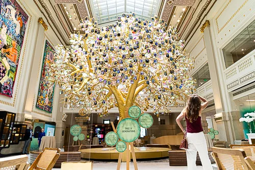 Washington DC event photographer documenting museum venue planning before a live event
